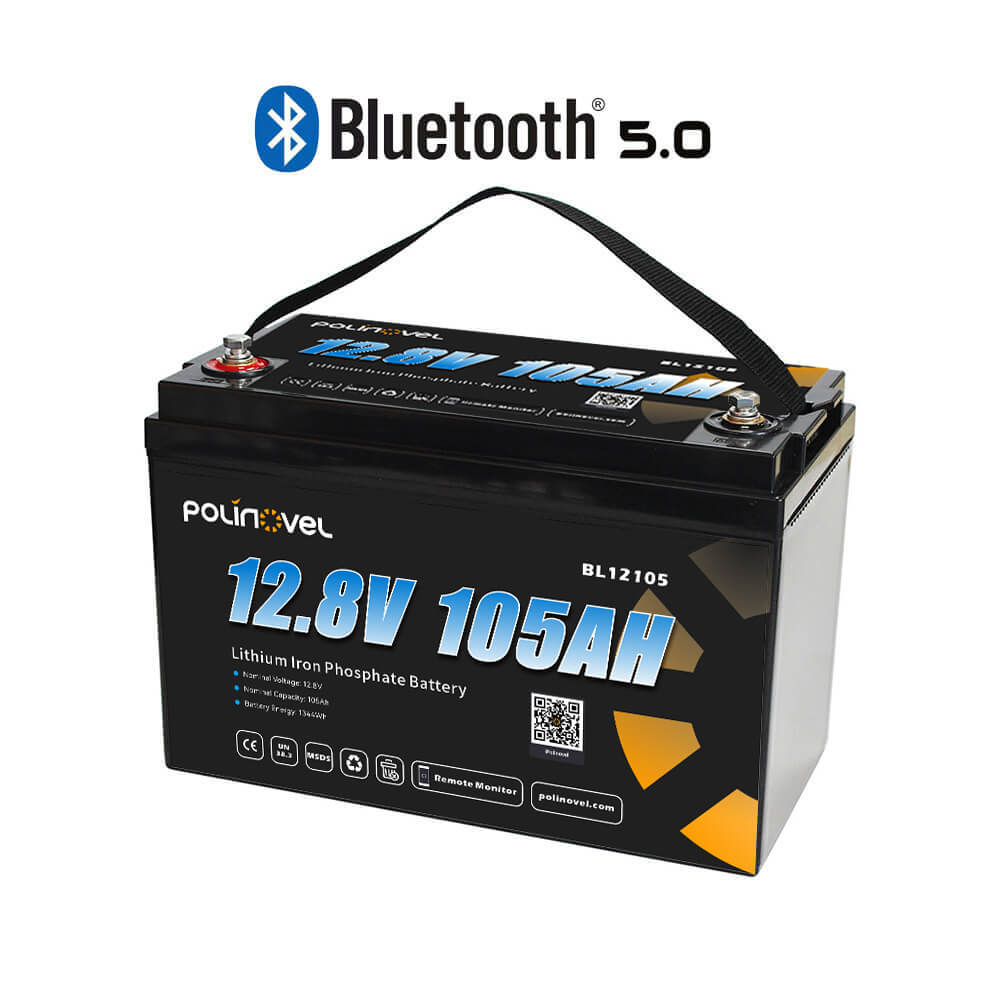 Batería Bluetooth de Litio 12V 105Ah BL12105