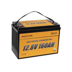 12V 160AH Batería de litio de doble propósito