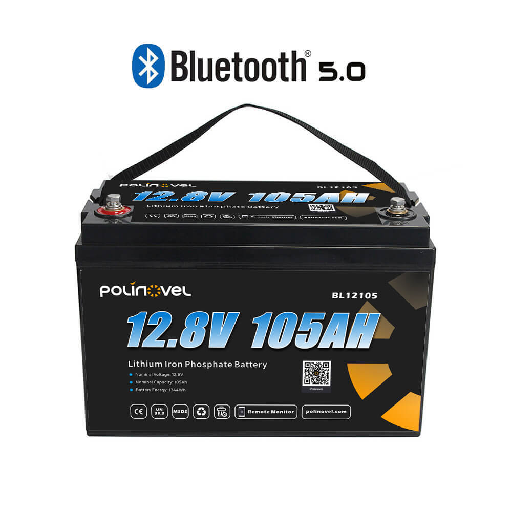 Batería Bluetooth de Litio 12V 105Ah BL12105