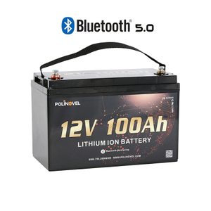 Batería de litio marina HT de 12 V y 100 Ah con Bluetooth