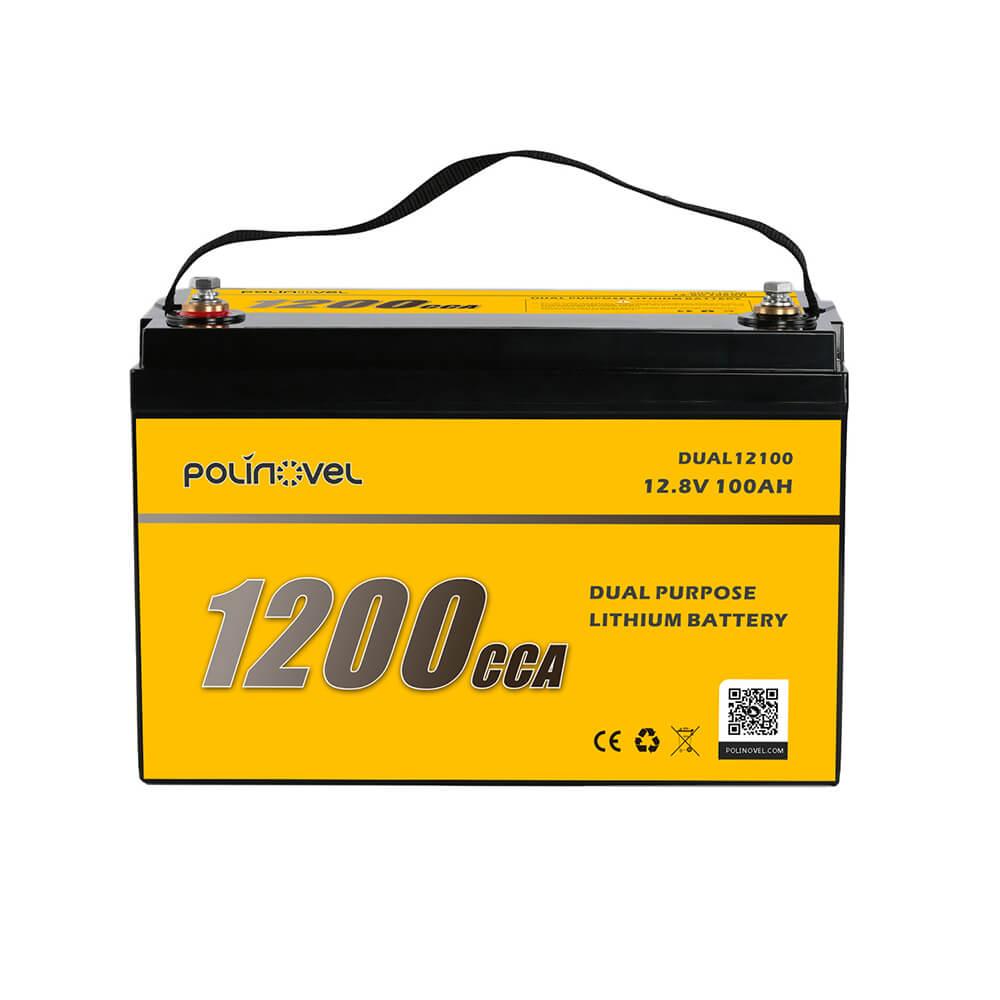 Batería de litio de doble propósito 12V 100Ah DUAL12100