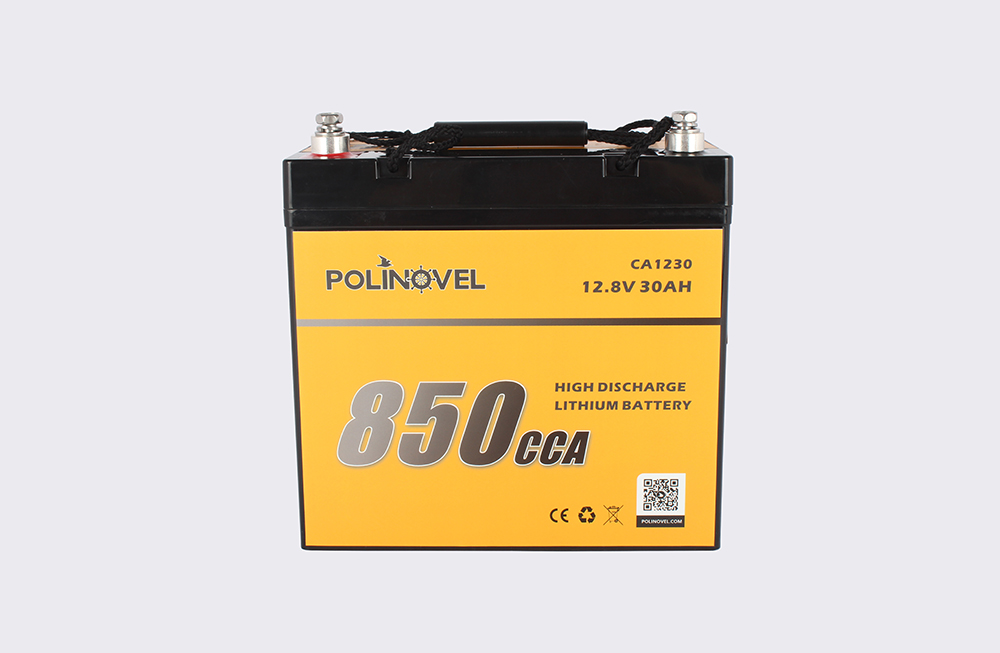 Batería de arranque de litio recargable de 12V 30Ah 850CCA