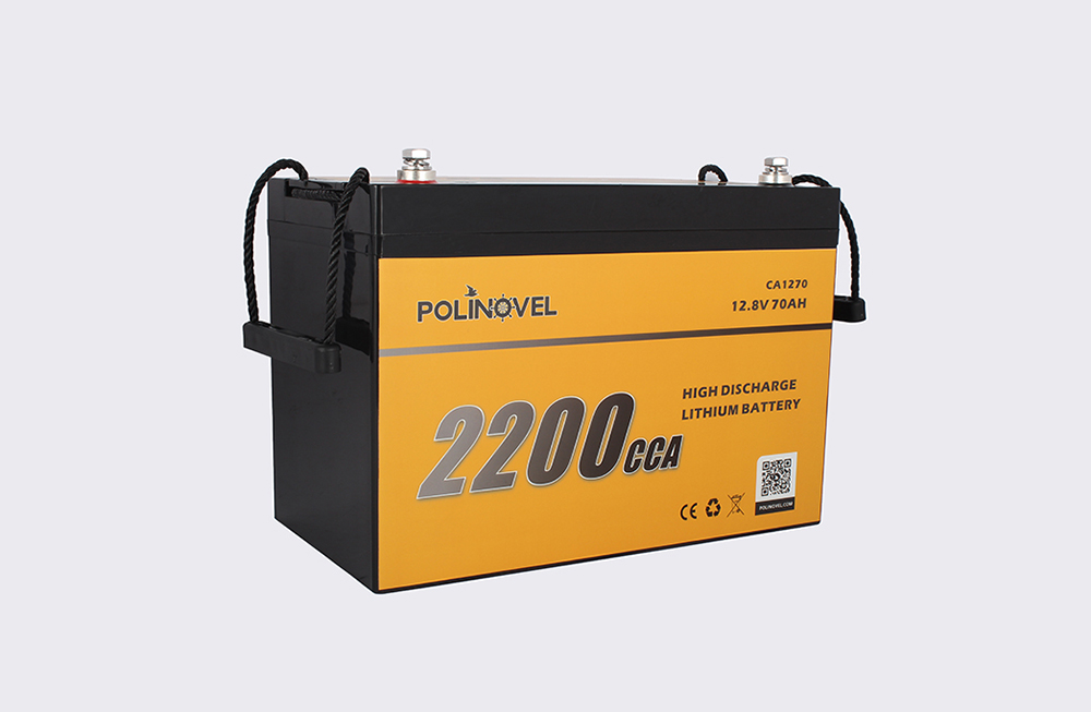 Batería de arranque de litio automotriz recargable de 12V 70Ah 2200CCA